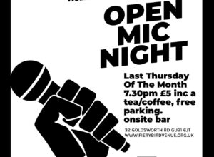 Open Mic (Last Thursday of the Month!) @ Fiery Bird